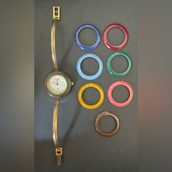 Gucci Accessories - Vintage Gucci 11/12 Watch with Bezels